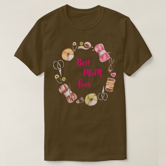 最高の編み物モマ137年 Tシャツ (デザイン正面)