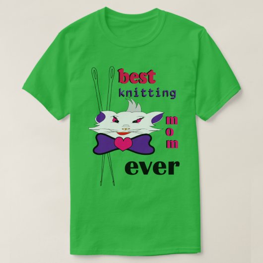 最高の編み物モマEver 454 Tシャツ (デザイン正面)