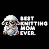 最高の編み物母エバおもしろいことわざ トートバッグ