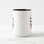 最高の編み物 ツートーンマグカップ (中央)