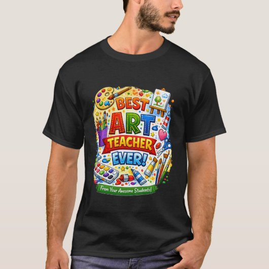 最高の美術教師! Tシャツ (正面)