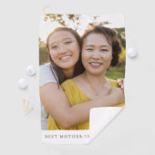 最高の義母の写真パーソナライズされた ゴルフタオル (インサイチュ)