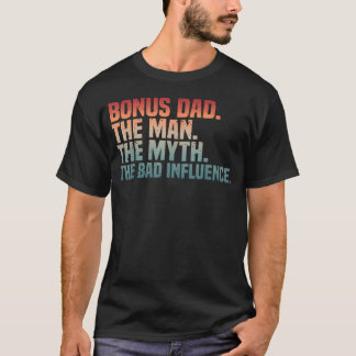 最高の義父 人物 神話 悪影響 ガグ ボーナス ダッド Tシャツ