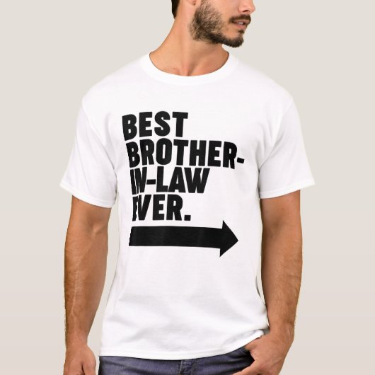 最高の義理の兄弟 Tシャツ (正面)