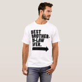 最高の義理の兄弟 Tシャツ (正面フル)