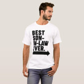 最高の義理の息子 Tシャツ (正面フル)