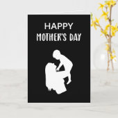 最高の義理の母へ母の日 カード (黄色い花)