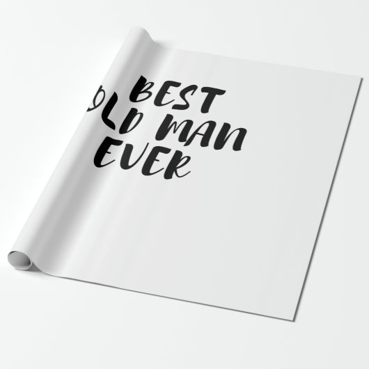 最高の老人 ラッピングペーパー (アンロールド)