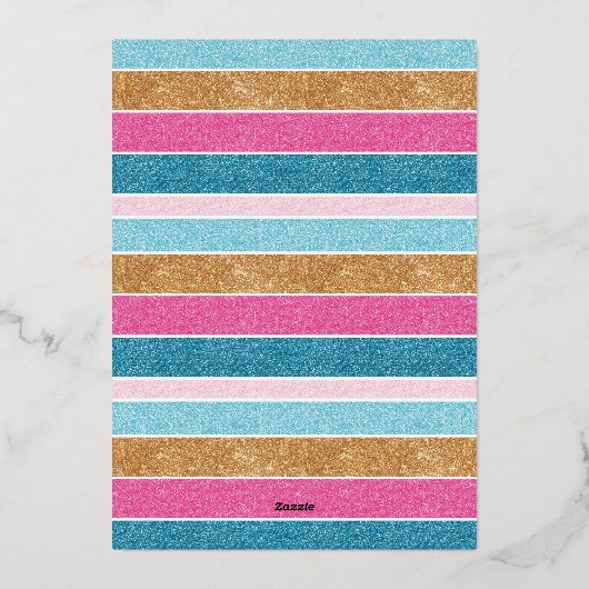 最高の聖降誕祭！おもしろい明るい格言 箔シーズンカード (裏面)