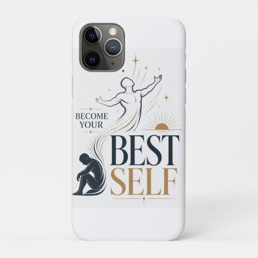 最高の自分になる 励ましと自己成長 Case-Mate iPhoneケース (裏)