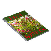 最高の自然縁ど写真花 ノートブック (右側)