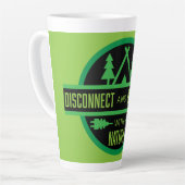 最高の自然 カフェラテマグ (左アングル)