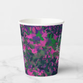 最高の色彩の鮮やかママエバユニークピンクガーデンフローラ 紙コップ (左)
