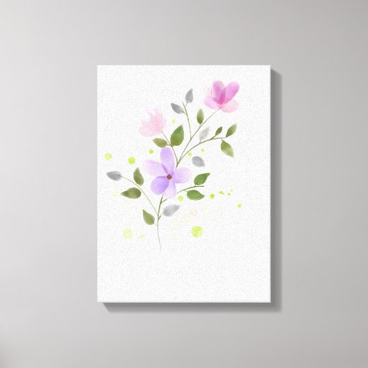 最高の花  キャンバスプリント (正面)