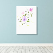 最高の花  キャンバスプリント (インサイチュ (ウッドフロア))