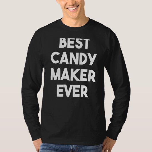 最高の菓子作り Tシャツ (正面)