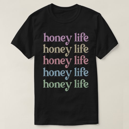 最高の蜂蜜おばあちゃん Tシャツ (デザイン正面)