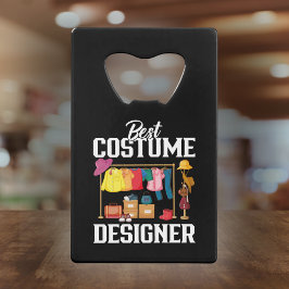最高の衣装デザイナー – 映画クルーのギフト クレジットカード栓抜き