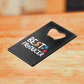 最高の製作者 – フィルムメーカーのギフト クレジットカード栓抜き