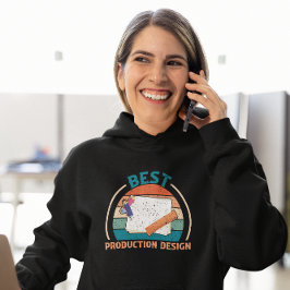 最高の製造デザイン-レトロ パーカ