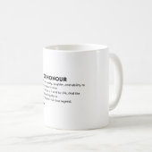 最高の証人へ - 笑いと感謝のカード コーヒーマグカップ (正面右)