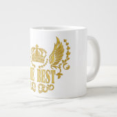 最高の証 golden Wings Crown ジャンボコーヒーマグカップ (正面右)