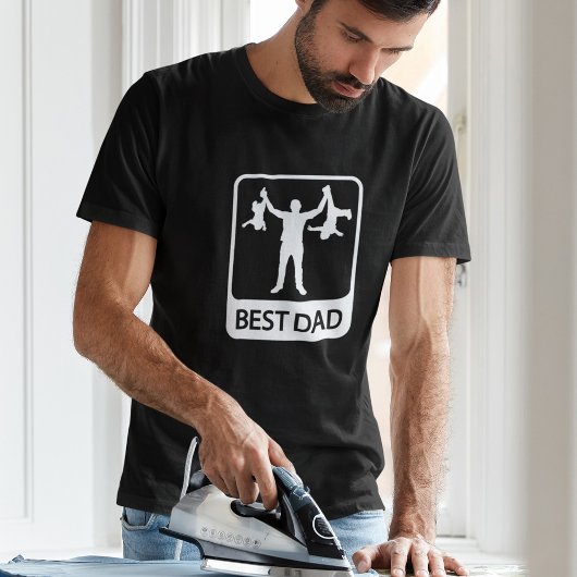 最高の誇りを持った – 子どものいる父親 Tシャツ