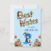 最高の誕生日の願い カード (正面)