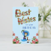 最高の誕生日の願い カード (スタンド正面)