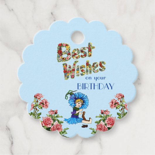 最高の誕生日の願い フェイバータグ (正面)