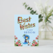 最高の誕生日の願い ポストカード (スタンド正面)