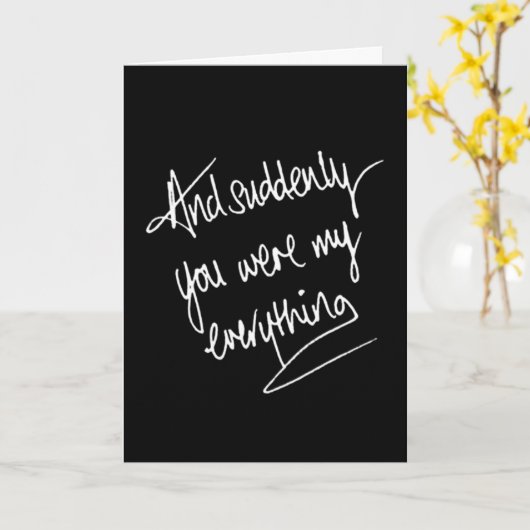 最高の誕生日を演出したい カード (黄色い花)