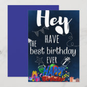 最高の誕生日を迎えてね (正面/裏面)