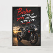 最高の誕生日プレゼントだなんて冗談じゃない バイク好きのための面白グッズ