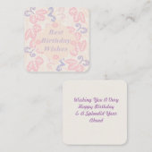 最高の誕生日 ノートカード (正面/裏面)