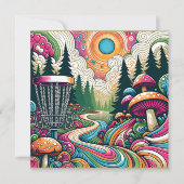 最高の誕生日 | レトロディスクゴルフ カード (正面)