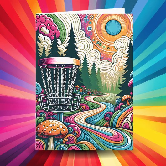 最高の誕生日 | レトロディスクゴルフ カード