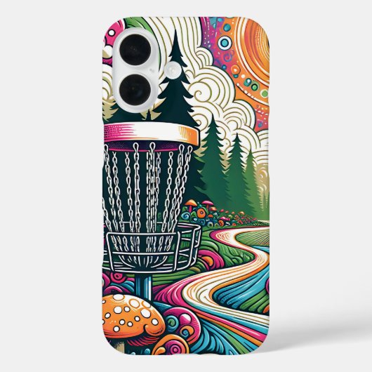 最高の誕生日 | レトロディスクゴルフ Case-Mate iPhoneケース (裏面)