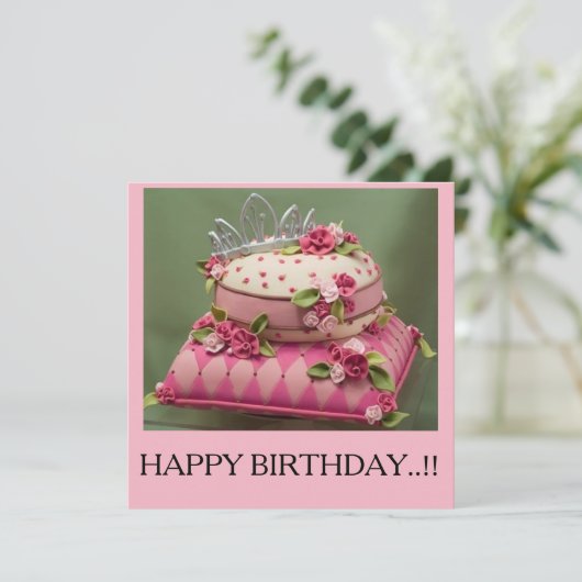 最高の誕生日 招待状 (スタンド正面)