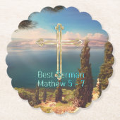 最高の説教 ペーパーコースター (正面)