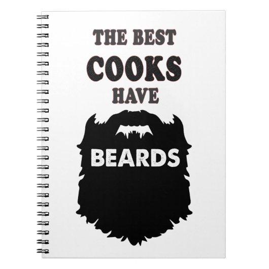 最高の調理師にはギフトマンtシャツがある ノートブック (正面)
