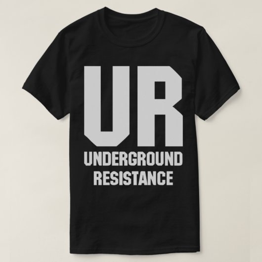 最高の販売 – 地下抵抗必須T- Tシャツ (デザイン正面)