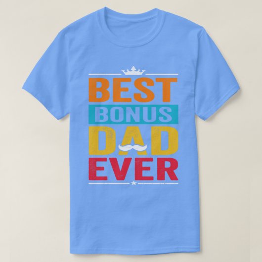 最高の賞与パパは常おもしろいに父親の日贈り物 Tシャツ (デザイン正面)