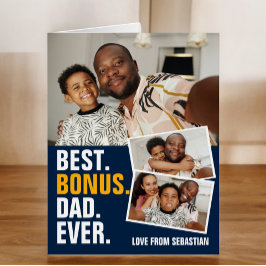 最高の賞与パパEVER FATERS DAYパーソナライズされた Card