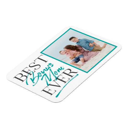 最高の賞与ママ今まで継母ギフト マグネット (左側)