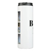 最高の賞母の日3写真コラージュ タンブラー (裏面)