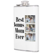 最高の賞母の日3写真コラージュ フラスク (左)