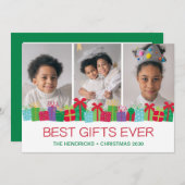 最高の贈り物3枚 シーズンカード (正面/裏面)