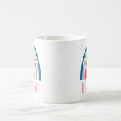 最高の贈り物 レインボー コーヒーマグカップ (中央)