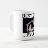 最高の贈り コーヒーマグカップ (正面左)